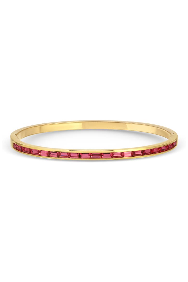 Padme Set of 4 Assorted CZ Bangle Bracelets, Alternate, color, GOLD