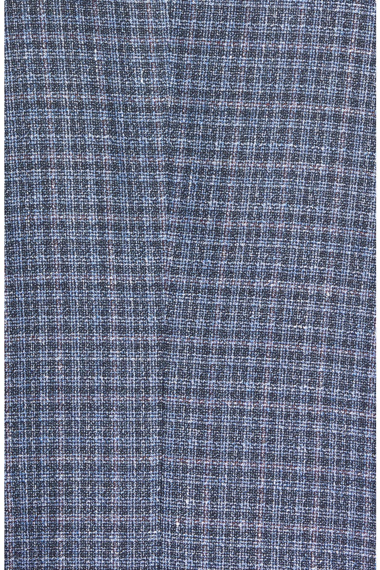 Hugo Boss Hutson Plaid Wool Blend Sport Coat, Alternate, color, DARK BLUE