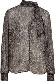 Isabel Marant Étoile Leona Long Sleeve Button-Up Shirt