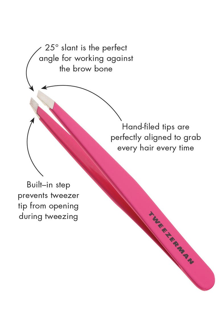 Slant Tweezer, Alternate, color, PRETTY IN PINK