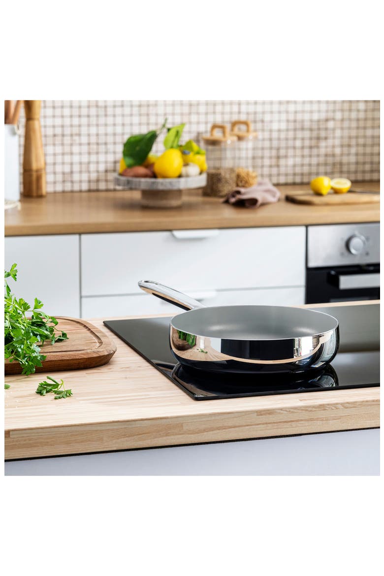Belly Tri-Ply Stainless Steel 2-Piece Fry Pan Set, Alternate, color, STELLAR