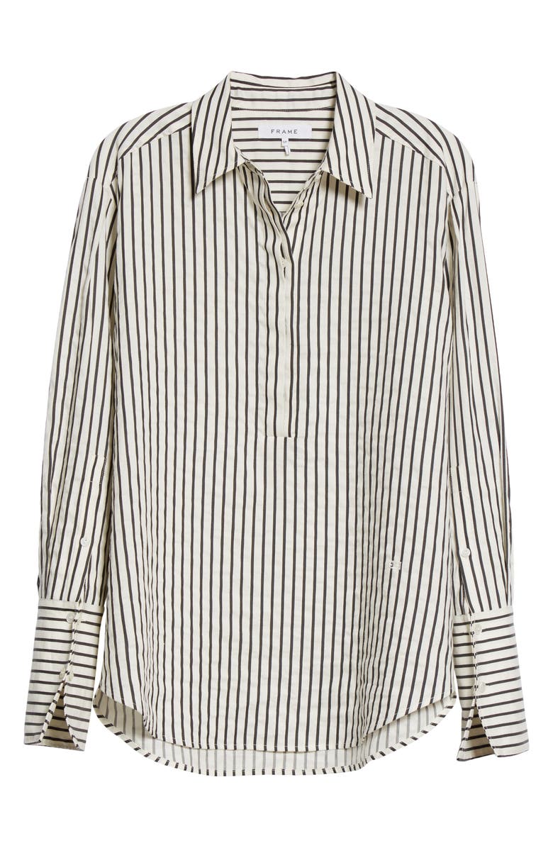FRAME Whitney Stripe Popover Shirt, Alternate, color,