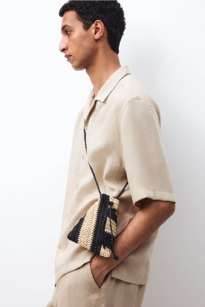 Relaxed Fit Resort Shirt, Alternate, color, Beige
