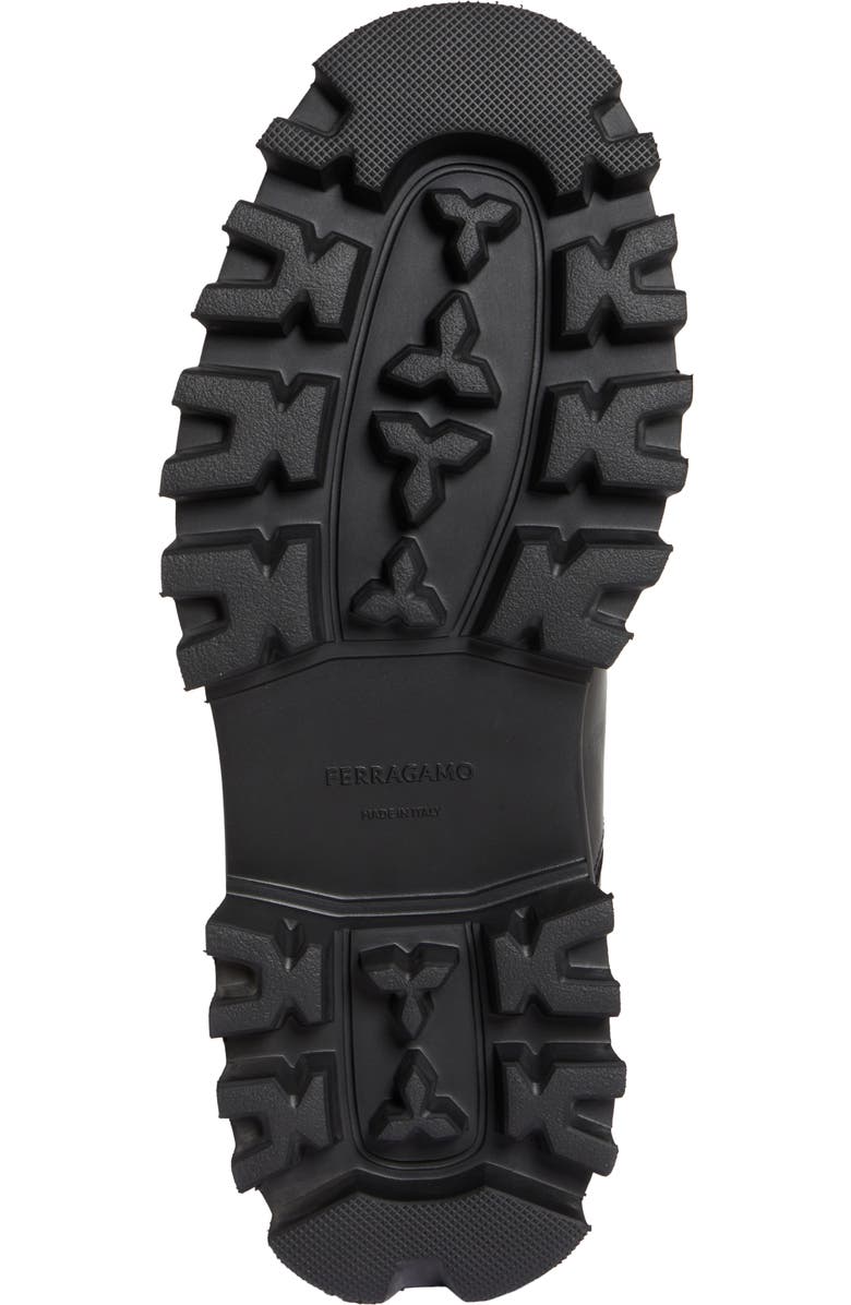 FERRAGAMO Flash Lug Sole Chelsea Boot, Alternate, color,