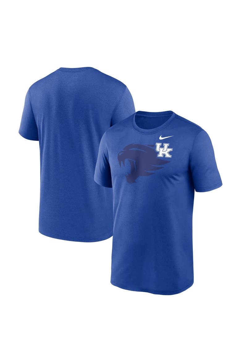 Men's Nike Royal Kentucky Wildcats Campus Shadow Legend Performance T-Shirt, Main, color, Royal