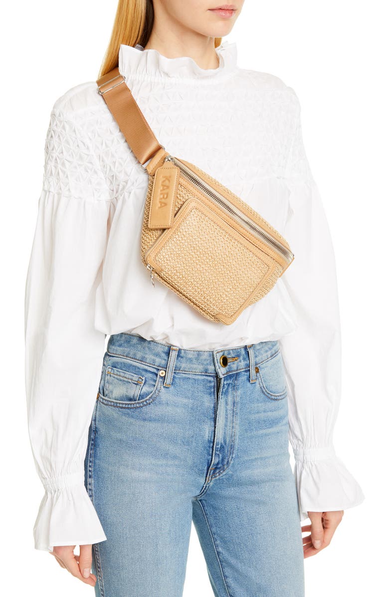 Kara Woven Bum Bag, Alternate, color,