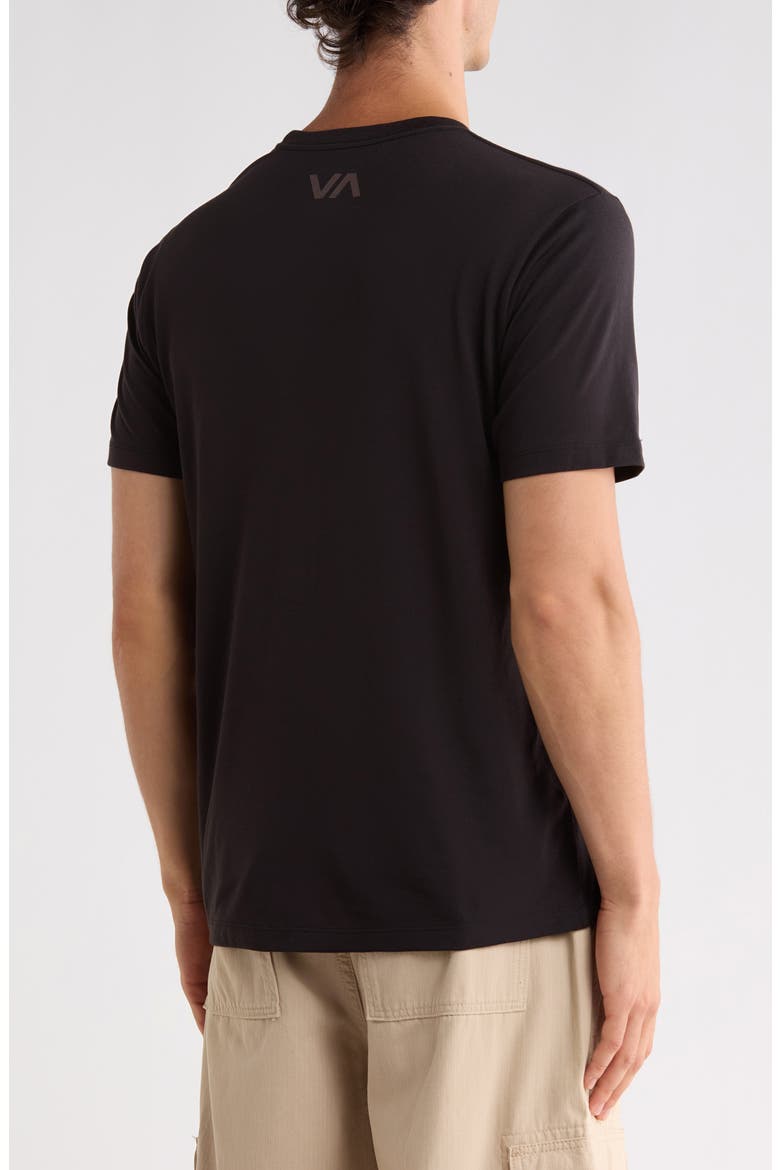 VA Blur Performance Graphic T-Shirt, Alternate, color, BLACK
