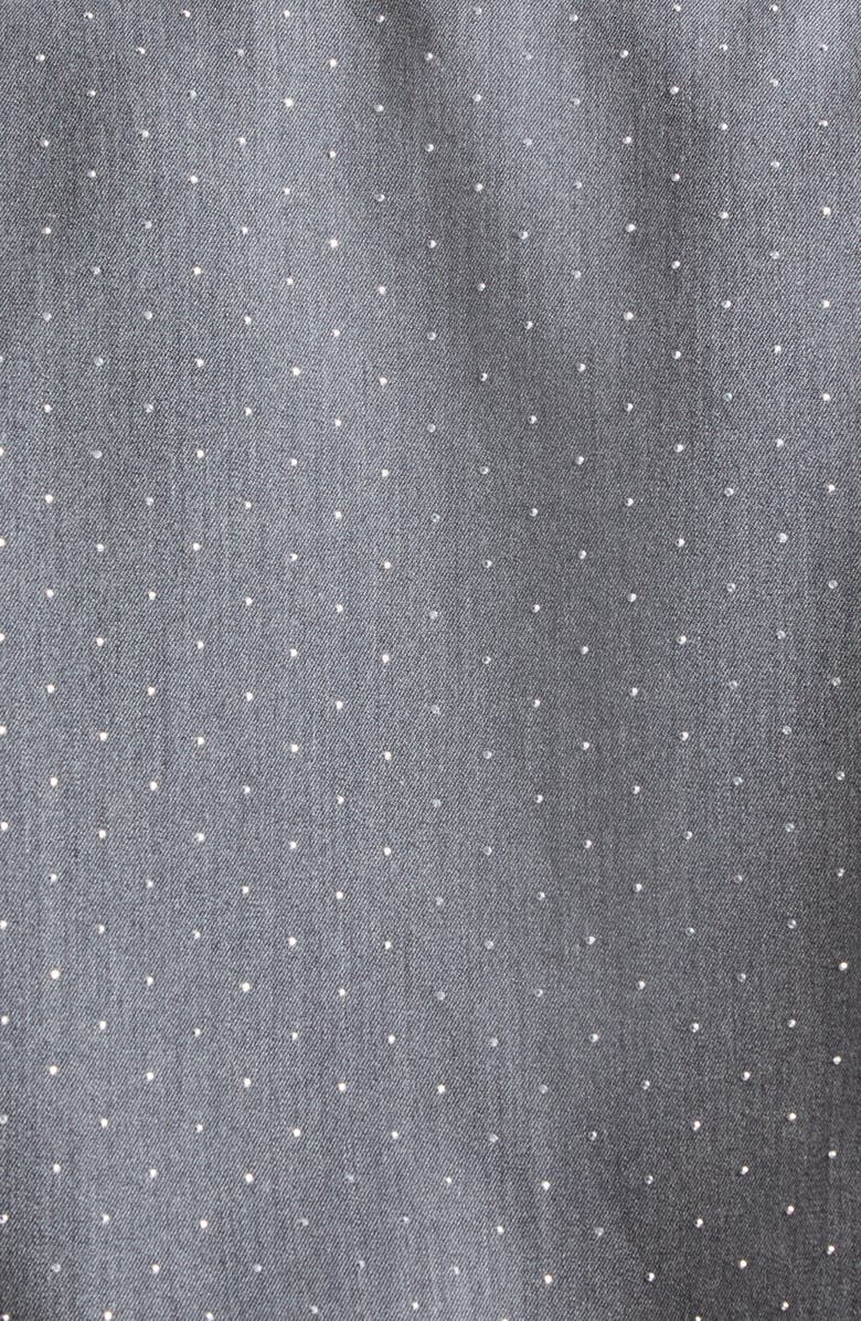 LaQuan Smith Crystal Blazer Dress, Alternate, color, Grey