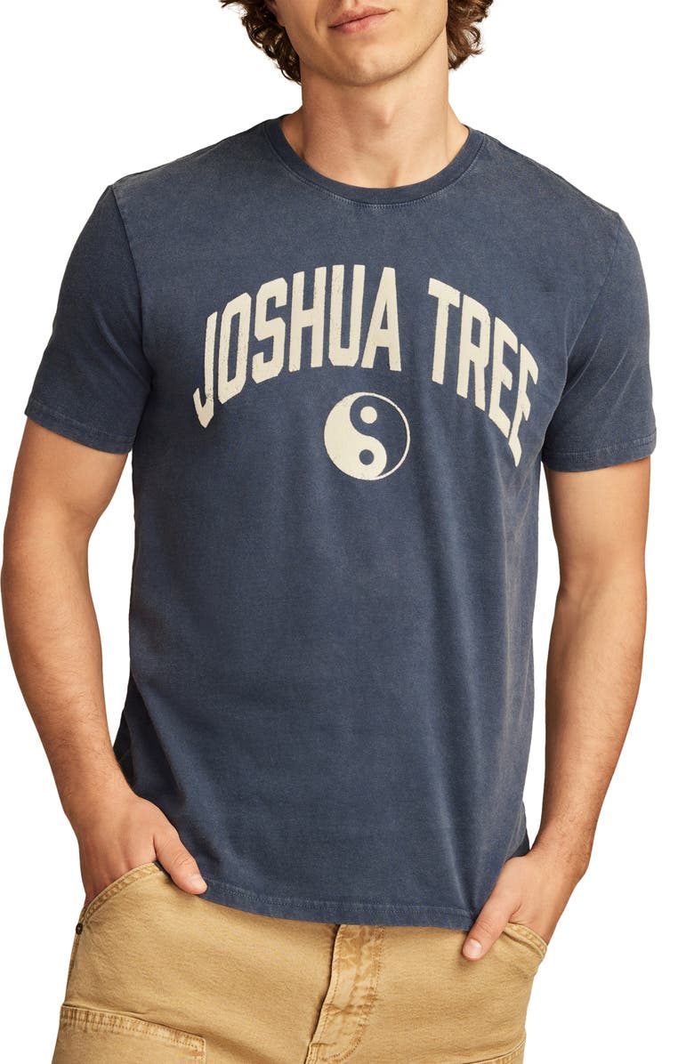 Lucky Brand Joshua Tree Cotton Graphic T-Shirt, Main, color, 