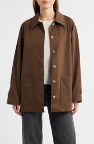 Reformation Fisher Oversize Trench Coat