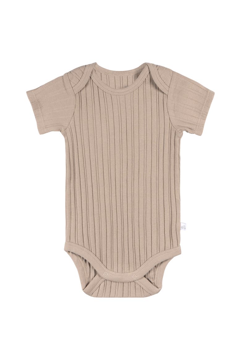 Assorted 3-pack Bodysuits (baby), Alternate, color, Nature Tan