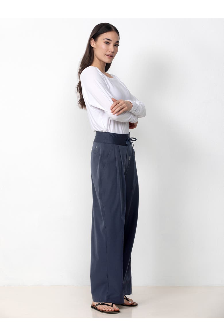 Everyday Wide Leg Pant, Alternate, color, Ink Blue