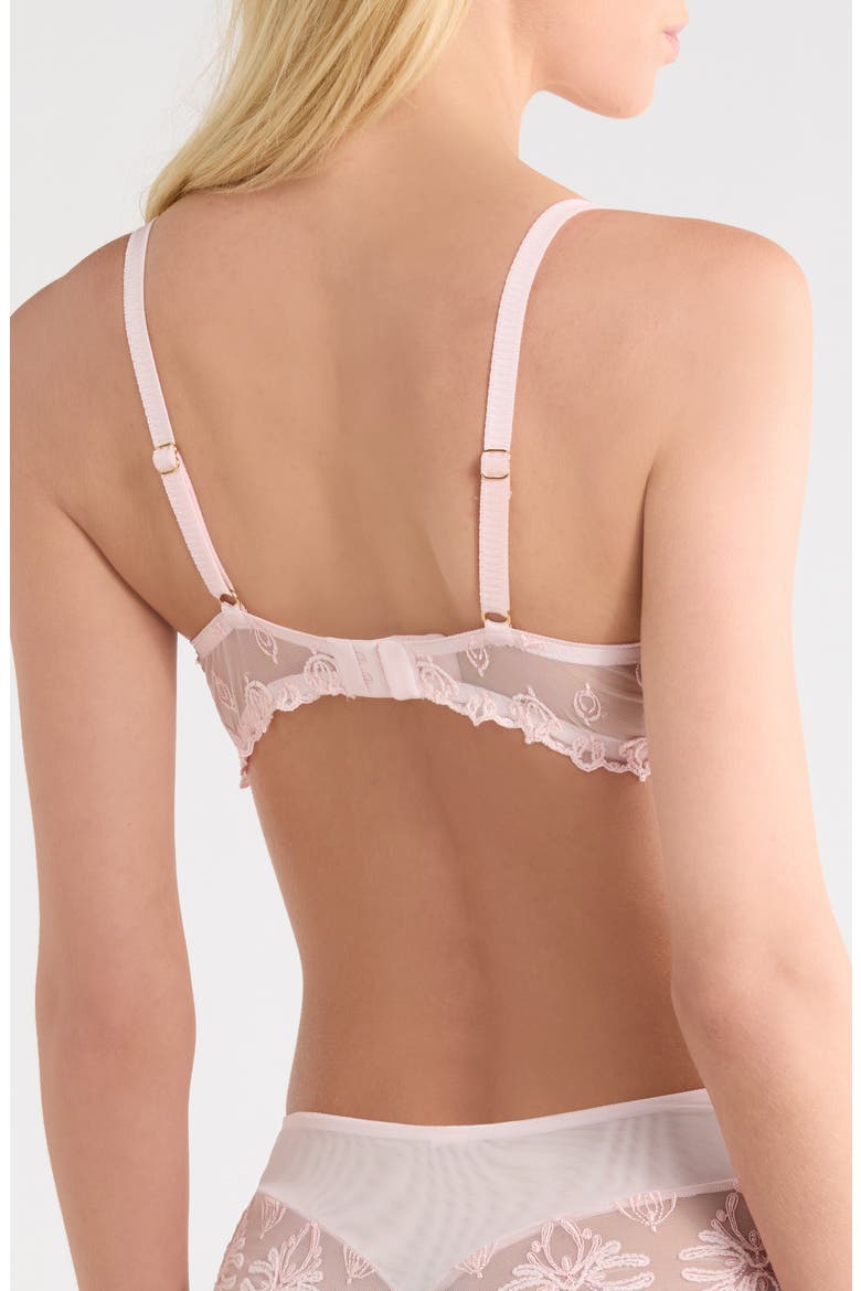 Champs-Élysées Underwire Demi Bra, Alternate, color, PINK CLOUD