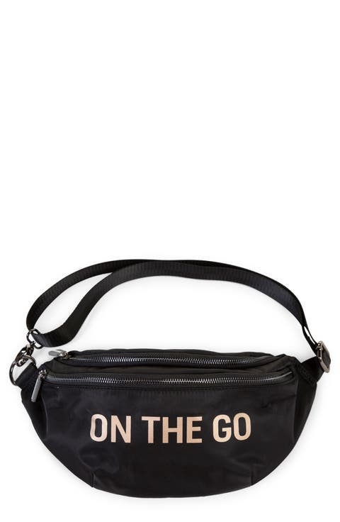 On The Go Water Repellent Belt Bag