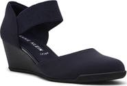 Anne Klein Tiffany Ankle Strap Wedge Pump
