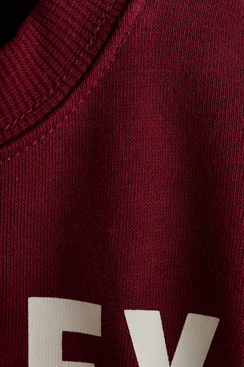 Printed Sweatshirt, Alternate, color, Dark red/Mickey Mouse