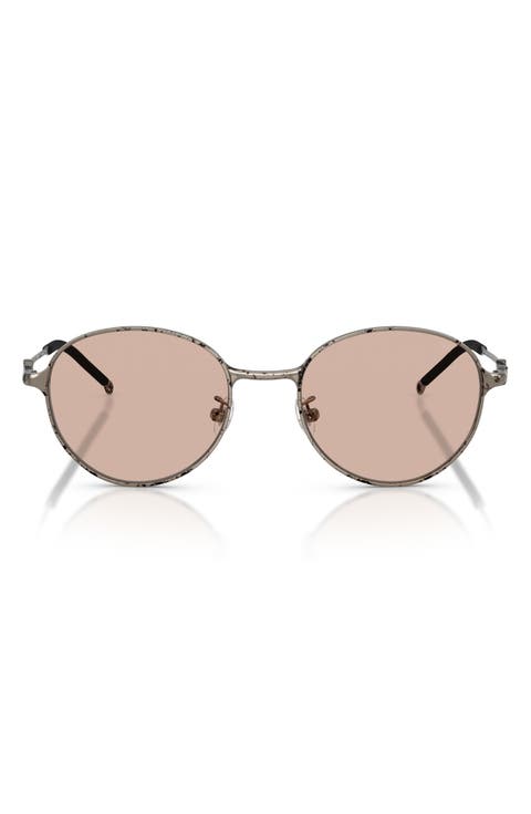 52mm Round Sunglasses