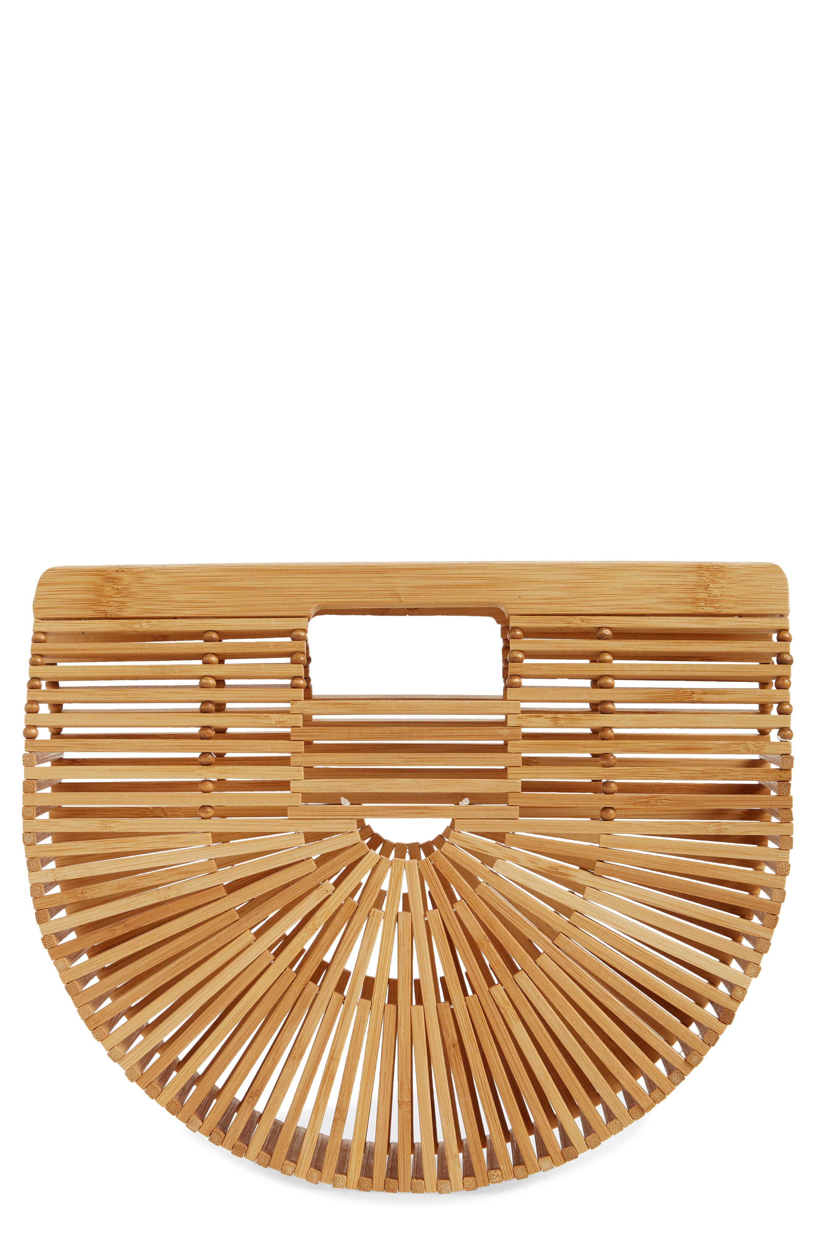 Mini Ark Handbag, Main, color, NATURAL