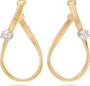 Marco Bicego Marrakech Diamond Coil Hoop Earrings