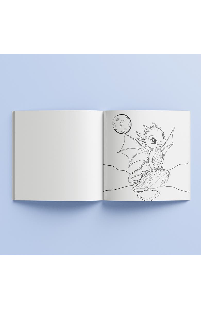 KALEIDOSCOPE Coloring Book, Dragon Dreams, 96 Pages, 48 Illustrations, 8+, Alternate, color, Multicolored