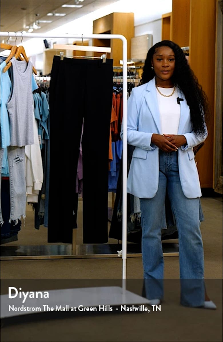 Slim Fit Stretch Wool Trousers, sales video thumbnail