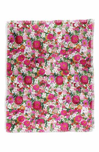 Deny Designs Fringe Trim Throw Blanket