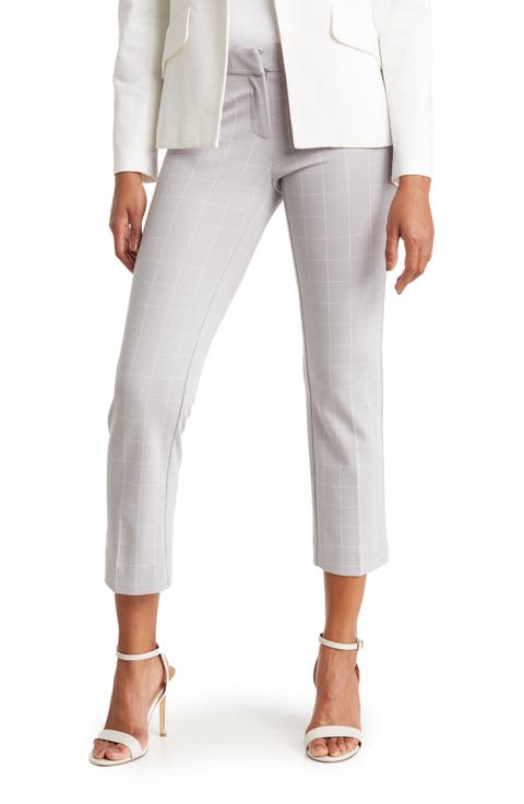 Chelsea Windowpane Ankle Pants