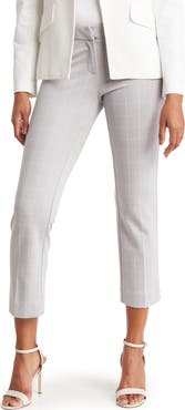 Amanda & Chelsea Chelsea Windowpane Ankle Pants