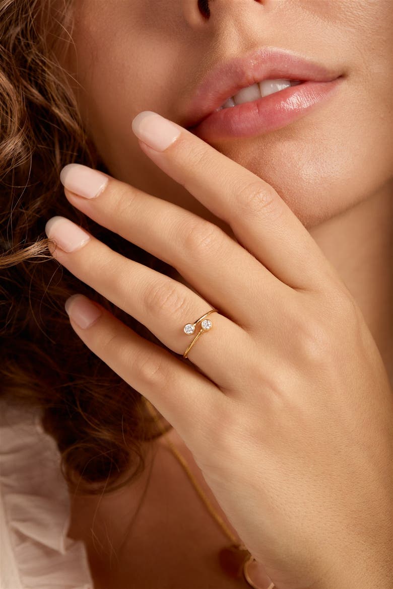 Stevie Adjustable Ring, Alternate, color, Gold