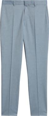 BOSS Genius Slim Fit Flat Front Stretch Dress Pants