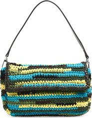 STAUD Timmy Beaded Shoulder Bag