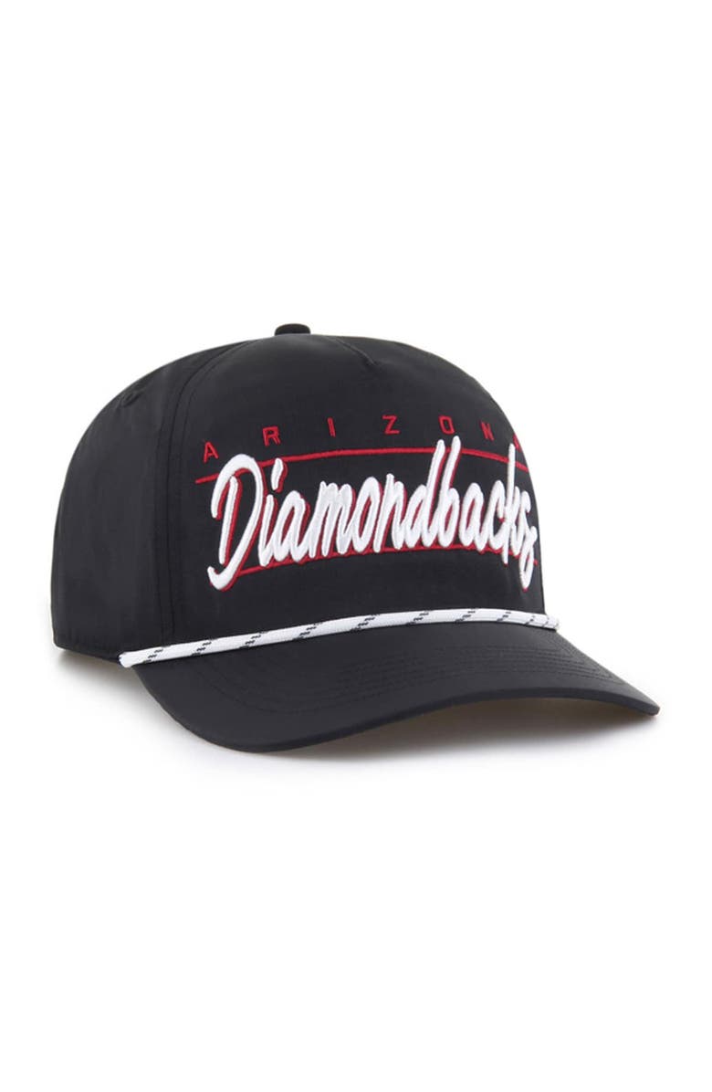 '47 Men's '47  Black Arizona Diamondbacks Condor Hitch Adjustable Hat, Alternate, color, 