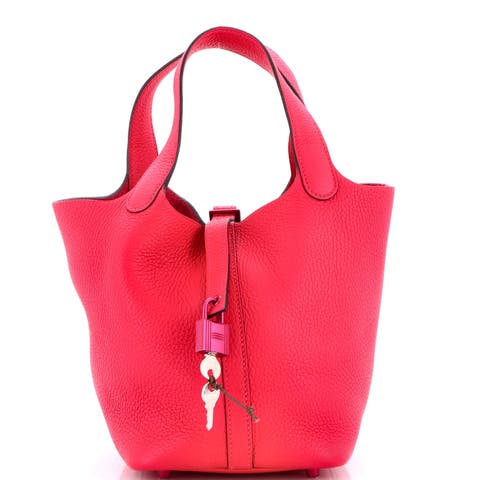 Monochrome Picotin Lock Bag Clemence PM