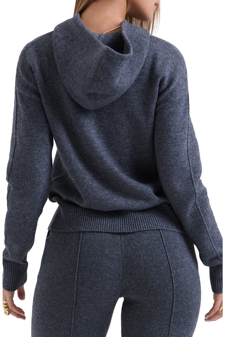 Jionni Hoodie Sweater, Alternate, color, GREY MELANGE