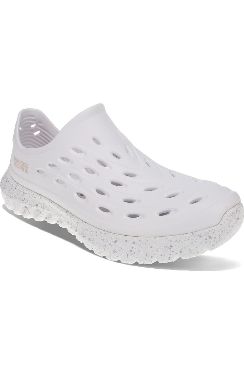 RUGGED SHARK Ladies Rift Slip-On Water Shoes, Alternate, color, Bone