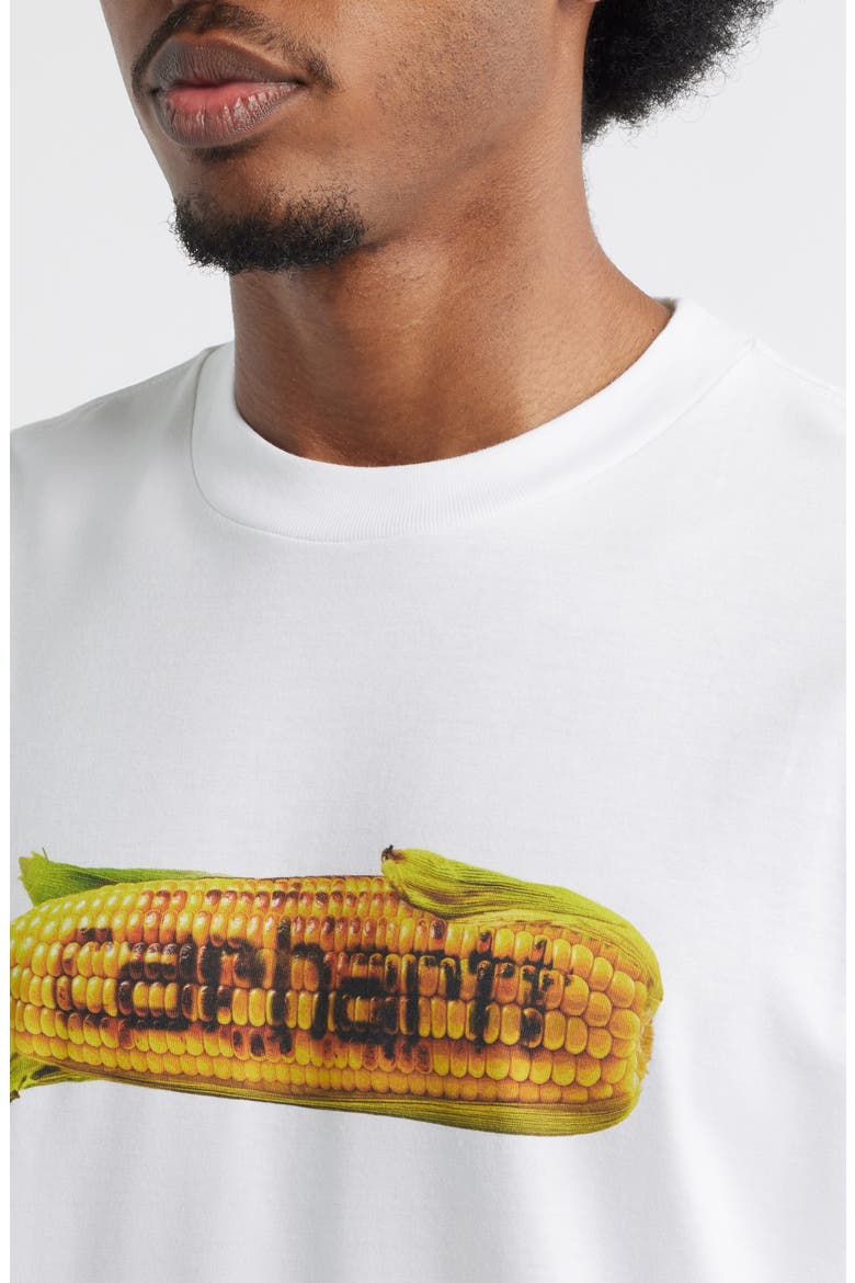 Cobb Cotton Graphic T-Shirt, Alternate, color, WHITE/ YELLOW