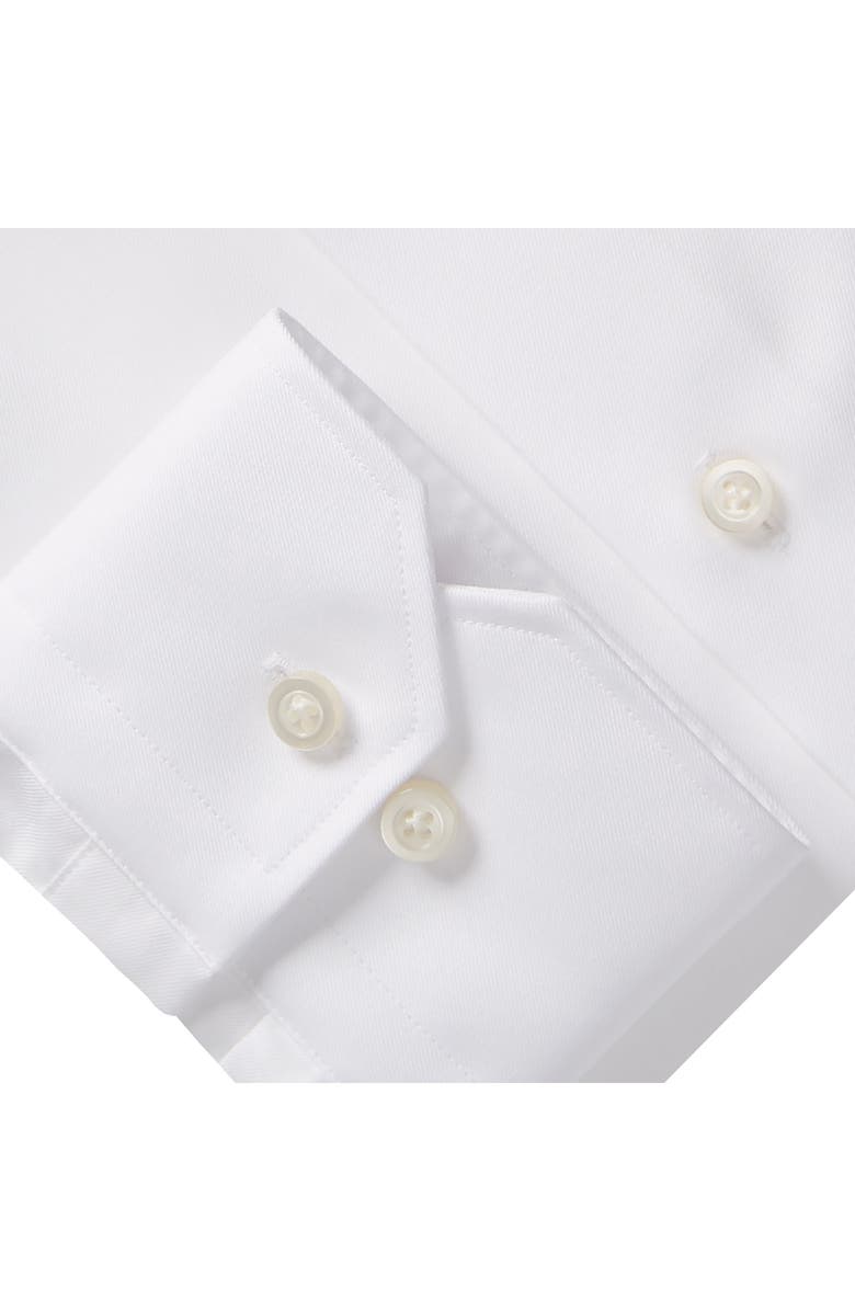 Emanuel Berg Traveller Modern Fit Cotton Dress Shirt, Alternate, color, White