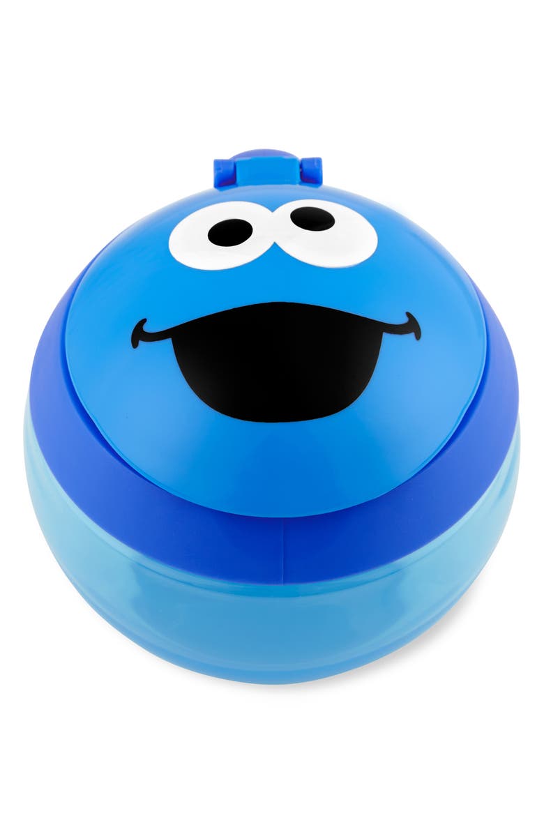 Skip Hop x Sesame Street Cookie Monster Snack Cup, Main, color, 