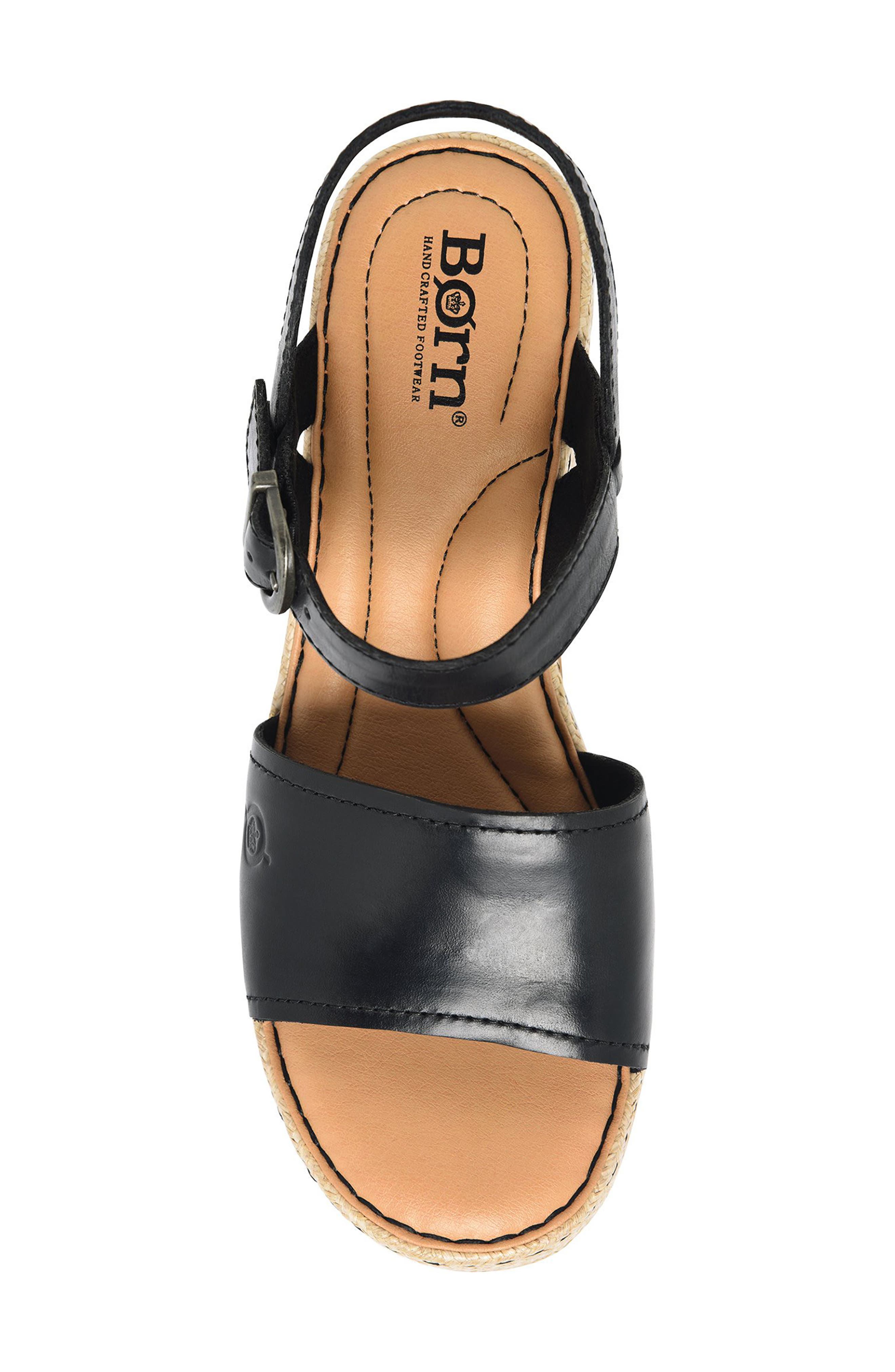 Børn Santos Platform Wedge Sandal, Alternate, color, 