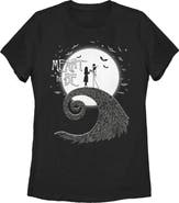 The Nightmare Before Christmas Women's The Nightmare Before Christmas Halloween Jack Skellington Sally Meant to Be Graphic T-Shirt
