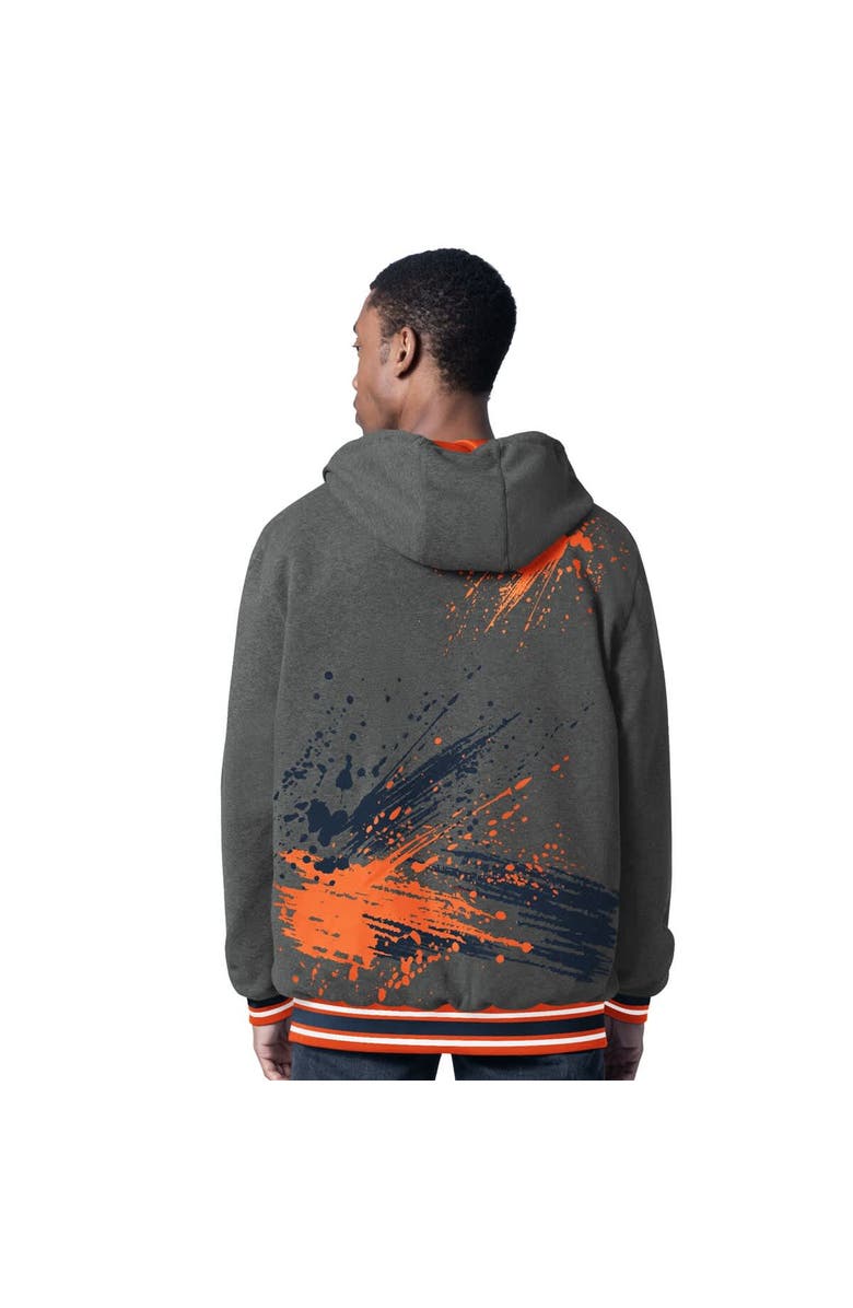 G-III SPORTS BY CARL BANKS Men's G-III Sports by Carl Banks Orange/Charcoal Denver Broncos Dual Threat Reversable Full-Zip Hooded Jacket, Alternate, color, Orange