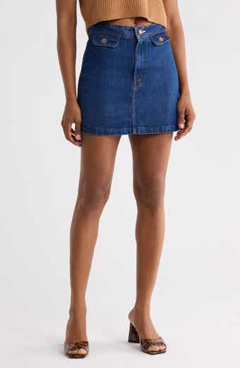 The Jetset Denim Miniskirt