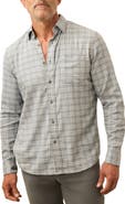 Faherty Movement Brushed Button-Up Shirt