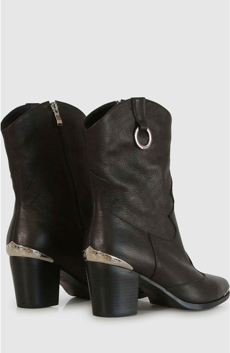 Belle & Bloom Dallas Western Boot, Alternate, color, Vintage Black