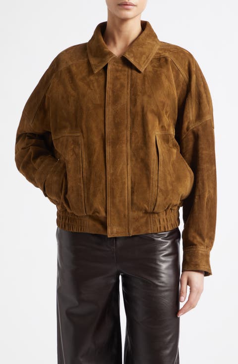 Dalma Relaxed Suede Jacket