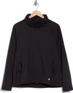 APANA Zephyr Cowl Neck Pullover Sweatshirt