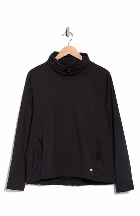APANA Zephyr Cowl Neck Pullover Sweatshirt