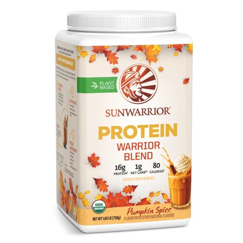 Organic Warrior Blend Pumpkin Spice Protein Powder, 750g Tub