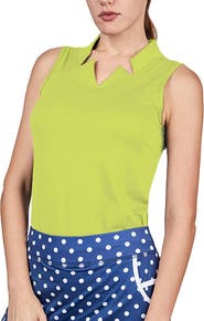 Sofibella Golf Colors Sleeveless Womens Golf Shirt