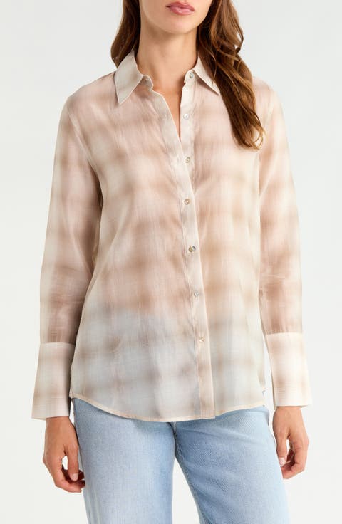 Bishop Plaid Button-Up Shirt